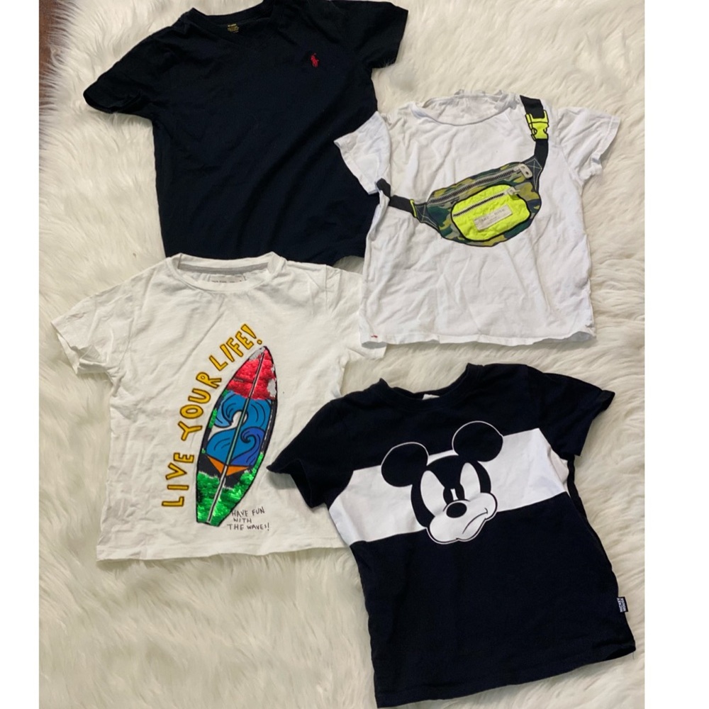 Boy Tee set of 4